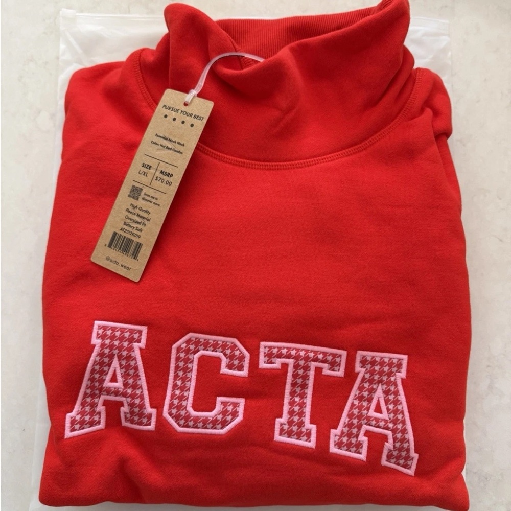 Halle ACTA Red Women's Sweatshirt